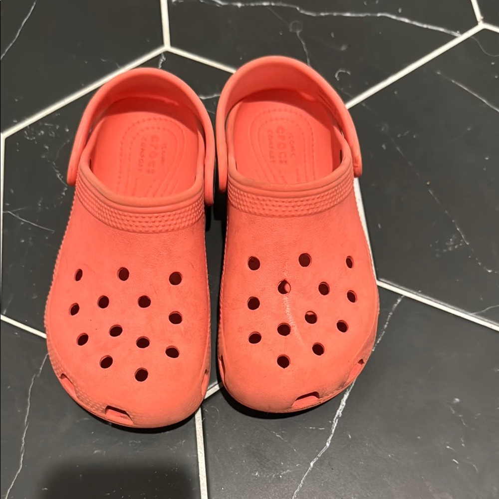 Kids Red Crocs Clogs
